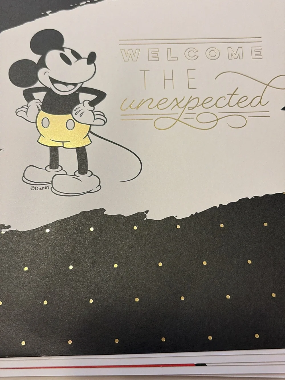 Magic Begins Within Blue Planner with Gold Accents